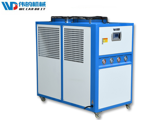 風冷式工業冷水機結冰了要怎么處理？